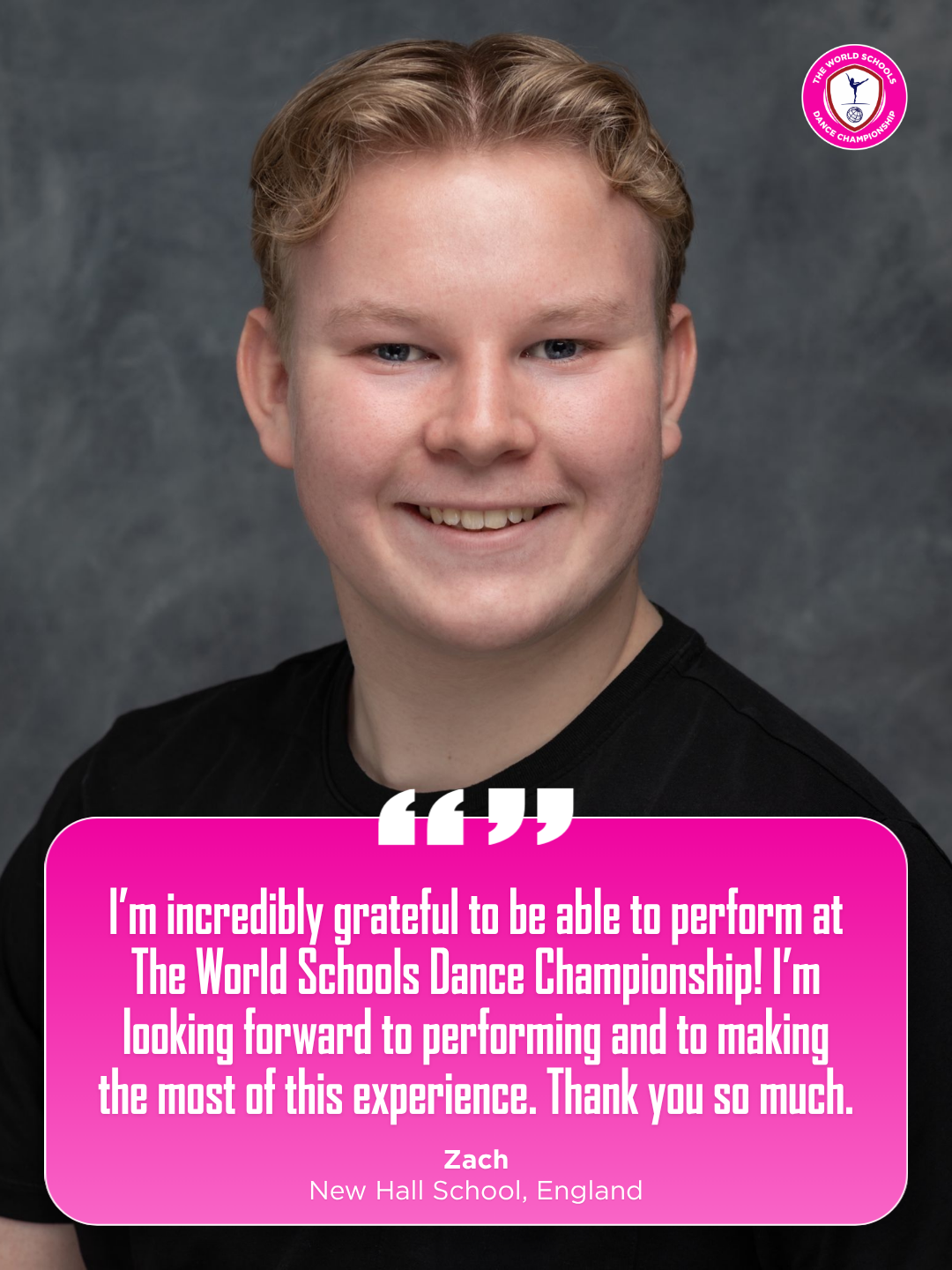Zach - New Hall School